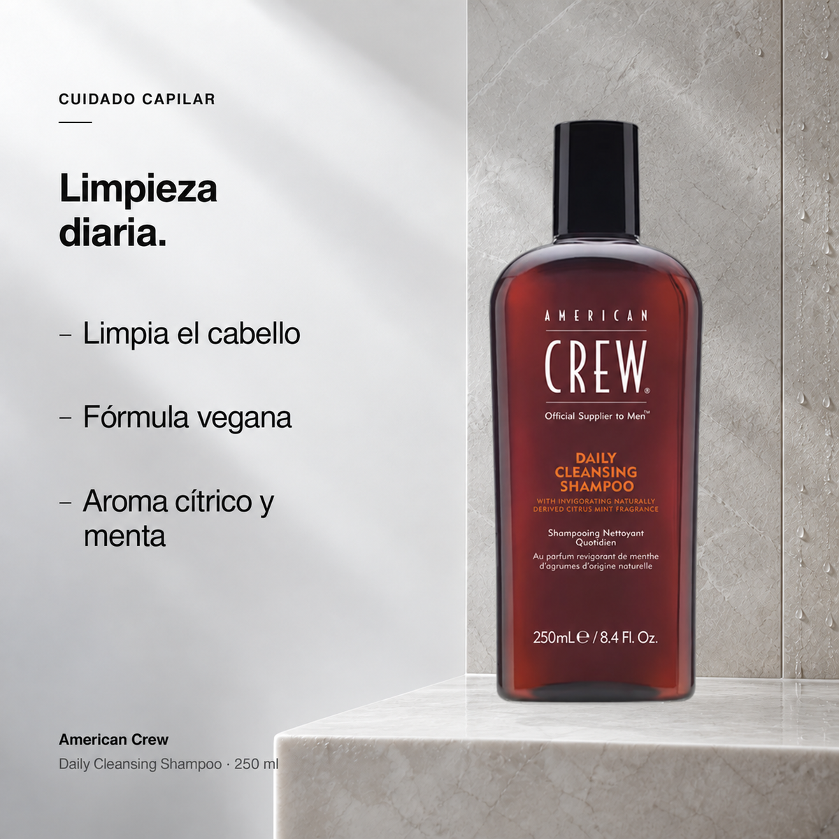 American Crew Daily Cleansing Shampoo - 250 ml