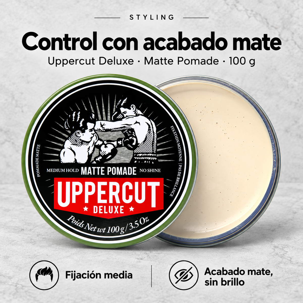 Uppercut Deluxe Matte Pomade - 100 gr