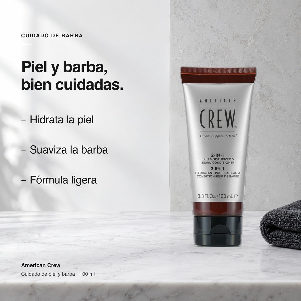 American Crew 2 in 1 Beard Conditioner - 100ml