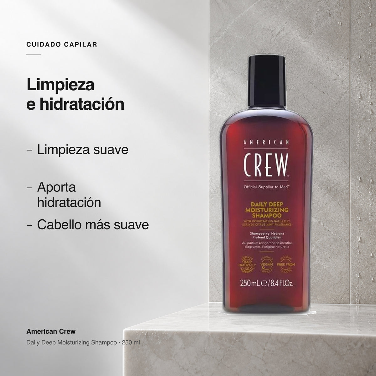 American Crew Daily Shampoo Deep Mou - 250 ml