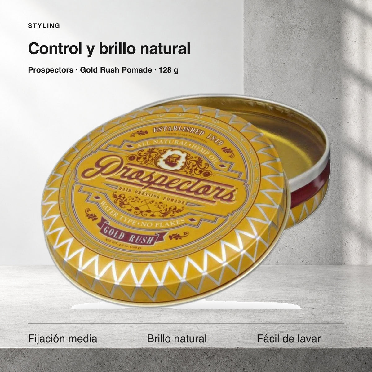 Prospectors Gold Rush Pomade - 128 gr