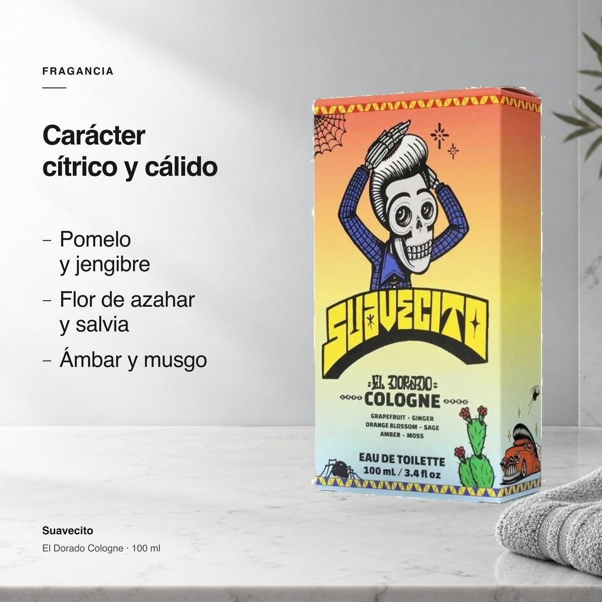 Suavecito El Dorado Cologne - 100 ml