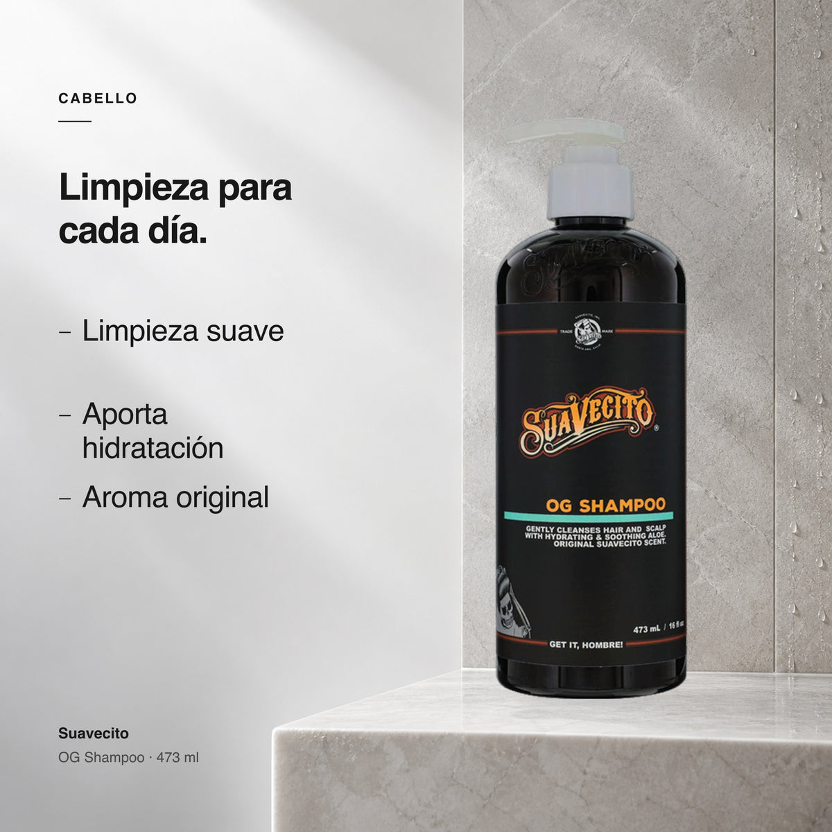 Suavecito OG Shampoo - 473 ml