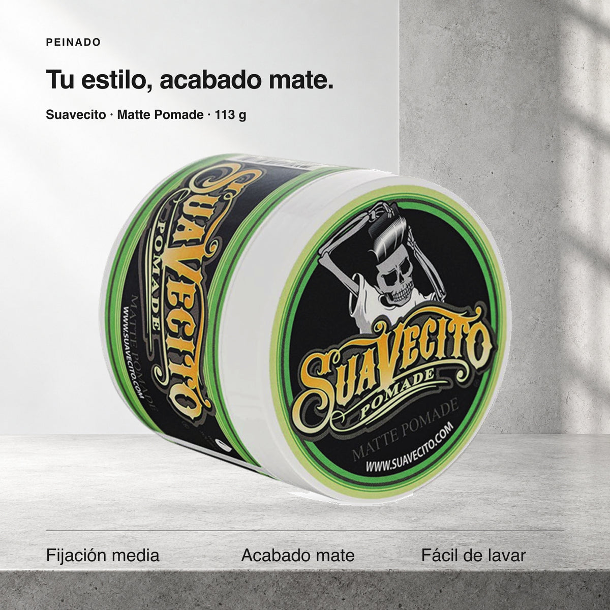 Suavecito Pomada Matte - 113 gr