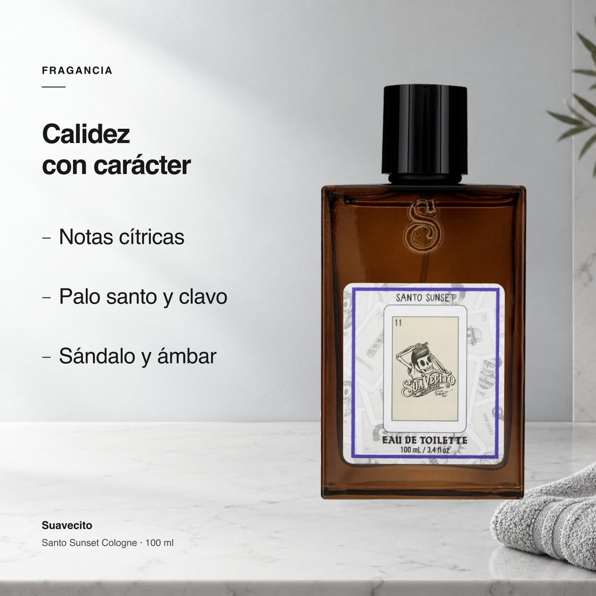 Cologne Suavecito Santo Sunset  - 100 ml