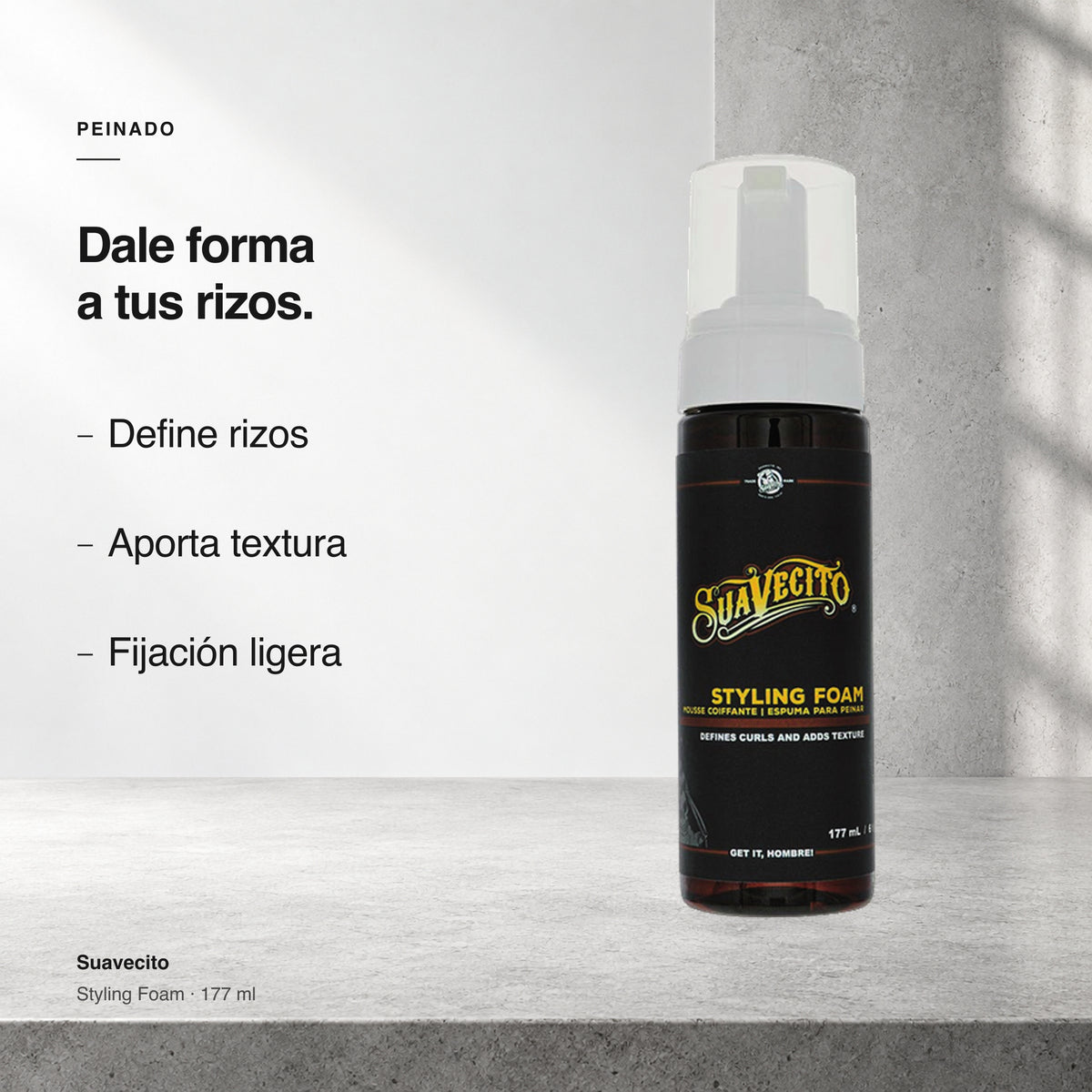 Suavecito Styling Foam - 177 ml