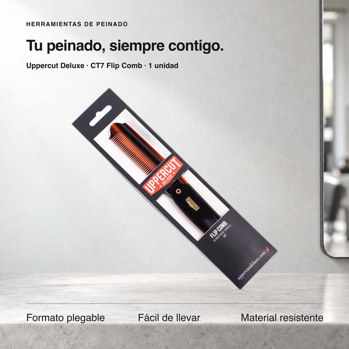Uppercut Flip Comb CT7 - 1 unidad
