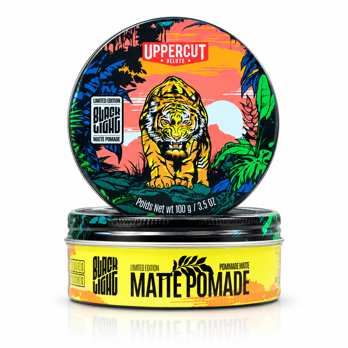 Uppercut Matte Pomade Edición Limitada Black Light (Tiger) - 100 gr
