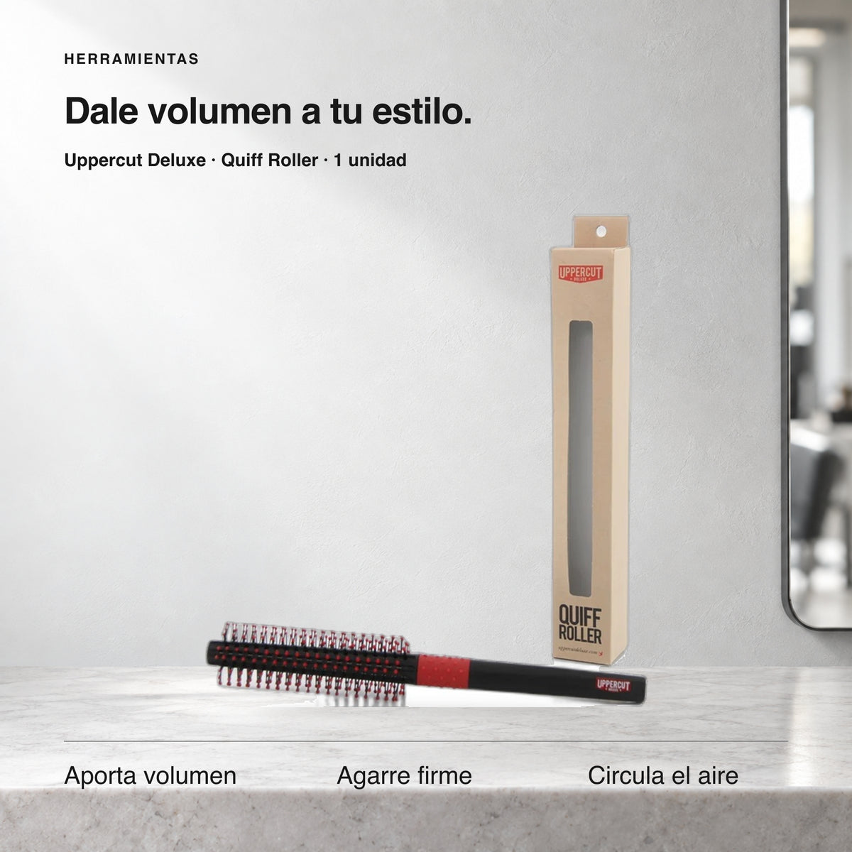 Uppercut Quiff Roller - 1 unidad