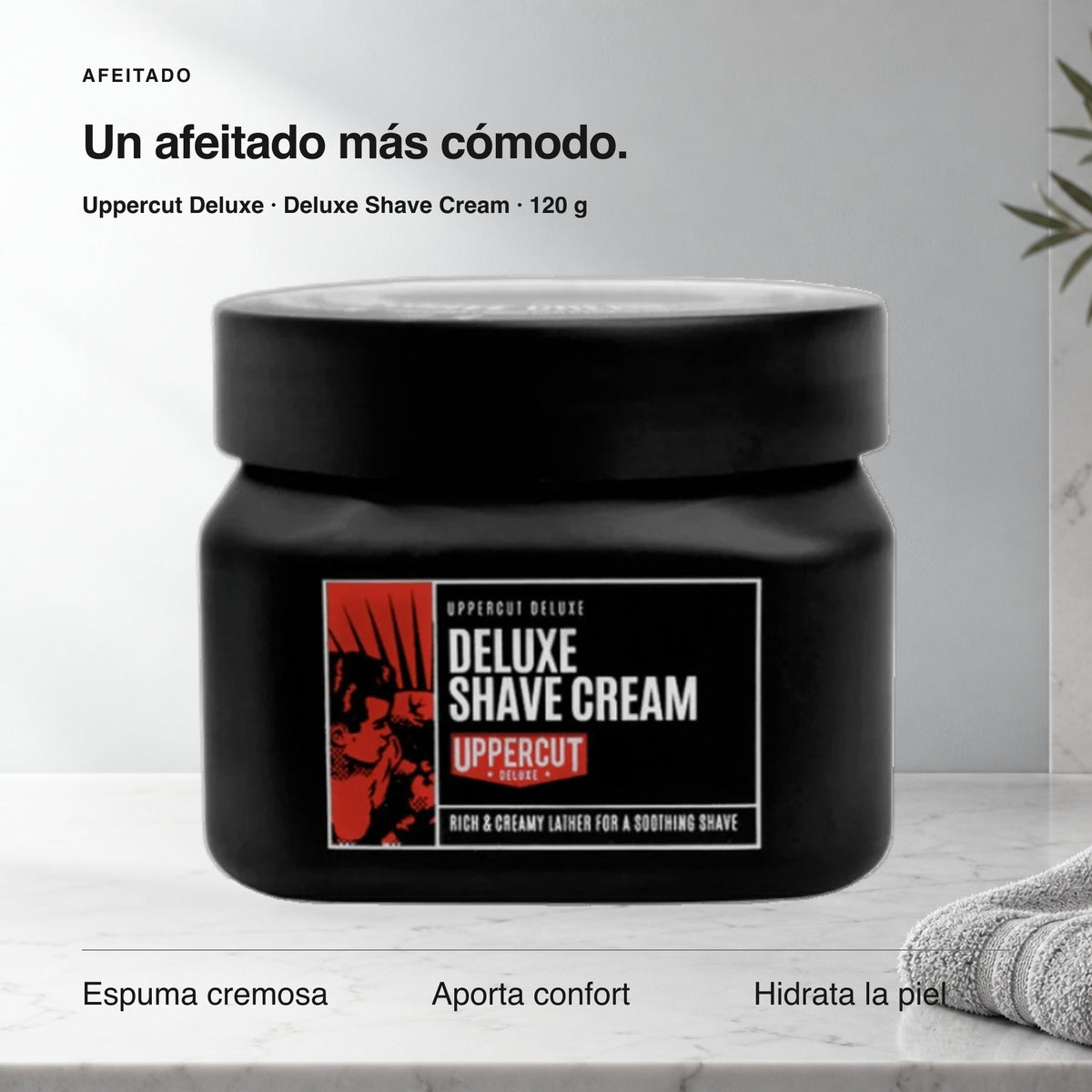 Uppercut Shave Cream Deluxe - 120 gr