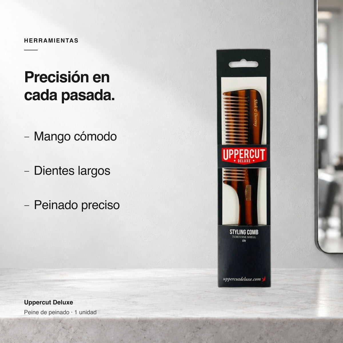 Uppercut Styling Comb - 1 unidad
